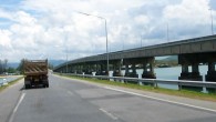 Crossing Sarasin Brigdge to Phuket