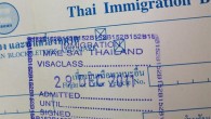 Thailand Immigration Stamp